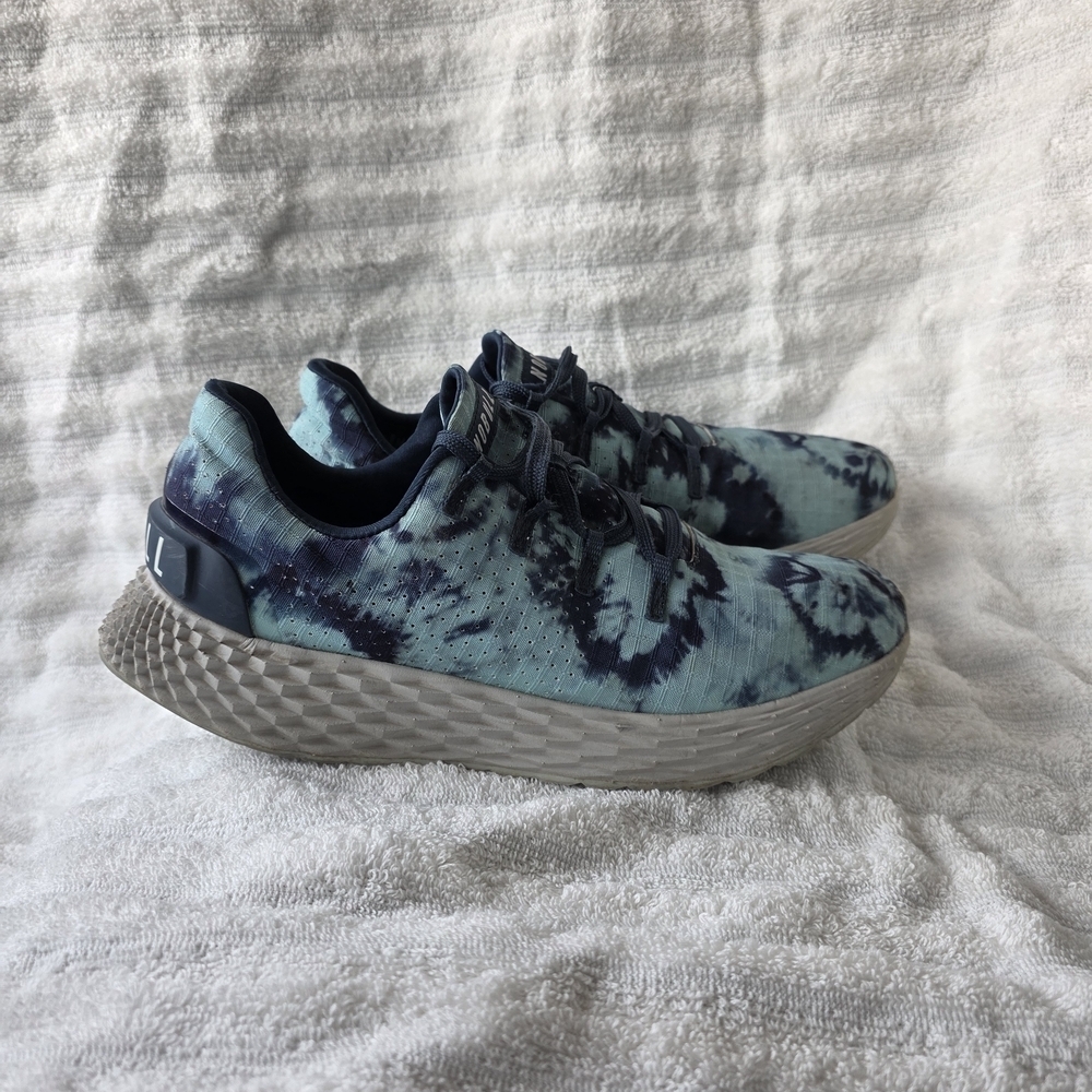 Nobull Ripstop Teal Tie Dye Runners Shoes All Day Men's 7.5 Women's 9 Sneakers